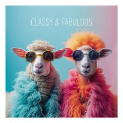 Classy, fabulous ewes - 6.5x6.5