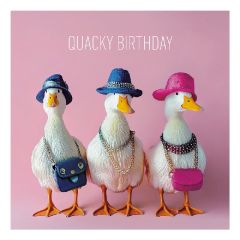Quacky birthday - 6.5x6.5