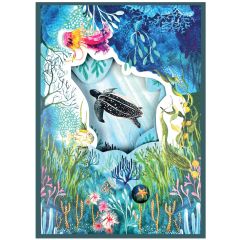 Foldout, under the sea - 5x7