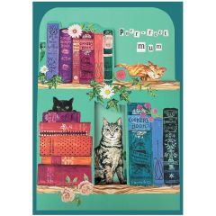 Foldout, Mothers Day, books, cats - 5.5x5.5
