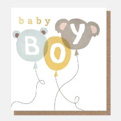 Baby boy, balloons - 5x5