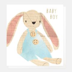 Baby boy, bunny - 5x5