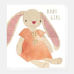Baby girl, bunny - 5x5