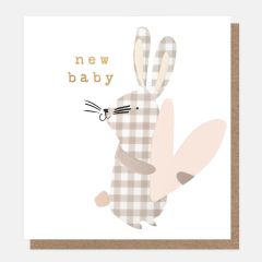 Baby, bunny and heart - 5x5