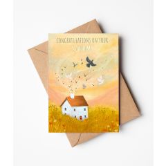 New home, congratulations. - 4x6