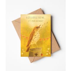 A little birdie told me - 4x6