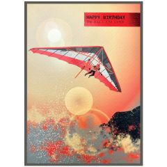 Birthday, hang glider - 5x7