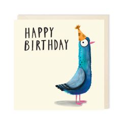 Happy Birthday, pigeon - 6x6