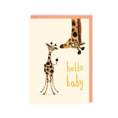 Baby, Hello, Giraffe - 4x6