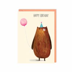 Happy Birthday Bear - 4x6
