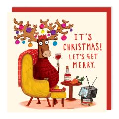 Merry reindeer - 6x6