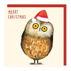 Christmas little owl - 6x6