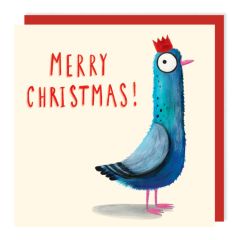 Christmas pigeon - 6x6