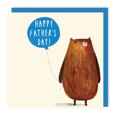 Fathers day, bear and balloon - 6x6