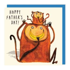 Fathers Day, monkeys - 6x6