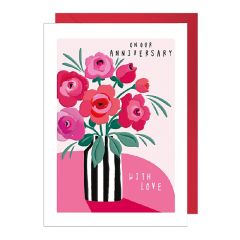 Our Anniversary, roses - 5x7