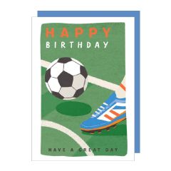Happy birthday, soccer ball - 5x7