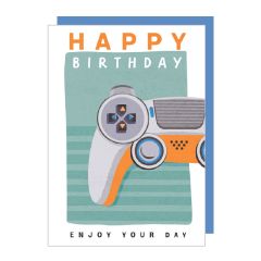 Happy birthday, gameing remote - 5x7
