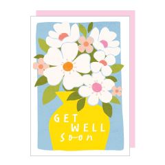 Get well soon, flowers - 5x7
