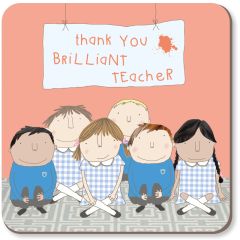 Coaster, brilliant Teacher - 4x4