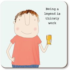 Coaster, thirsty work - 4x4