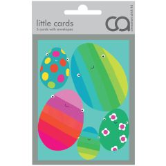 Pk of 5, Easter eggs - 3x4