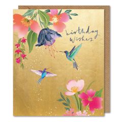 BD Wishes, hummingbirds - 5.5x6.25