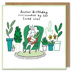 Loved ones, plants - 6x6