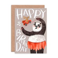 Happy Birthday Panda - 4x6