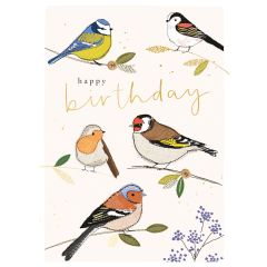 Birthday, Birds - 5x7