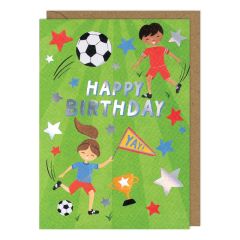 Happy Birthday, soccer - 5x7