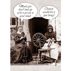 Birthday, chance a fine thing - 5x7