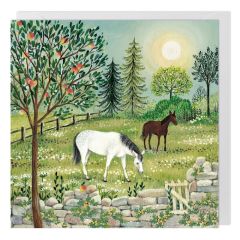 Blank, horses - 6x6