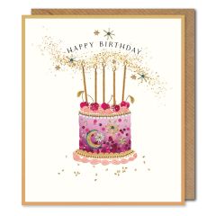 Happy Birthday, cake - 5.5x6.25