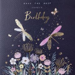 Lovely B Day, Dragonflies - 6x6