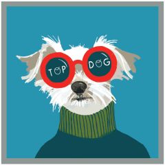 Fathers day, top dog - 5.5x5.5