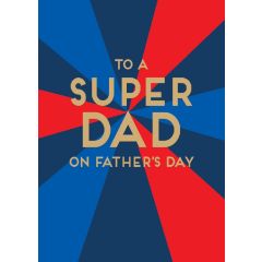 Fathers day, super dad - 5x7