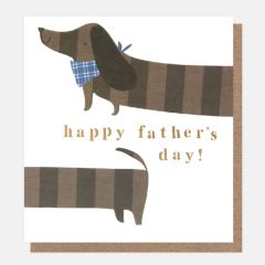 Happy fathers day, dachshund - 5x5