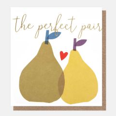 The perfect pair, pears and heart - 5x5