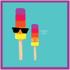 Googly, Daddy cool, ice pop - 5.5x5.5