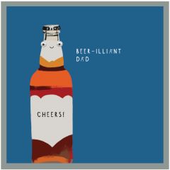 Googly, Beer illiant dad, cheers - 5.5x5.5