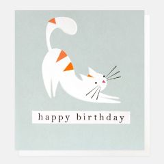 Happy birthday, stripey cat - 5x5