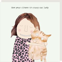 B Day, cat lady - 6x6