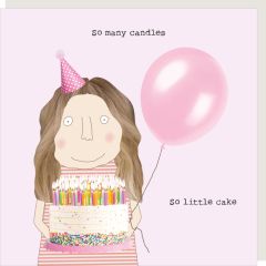 B Day, little cake - 6x6