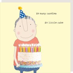 B Day, candles - 6x6