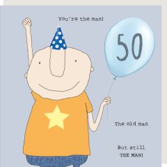 50, Boy, The man - 6x6