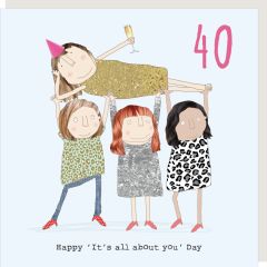 40, Girl, Happy day - 6x6
