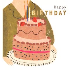 Happy Birthday, cake - 5x5
