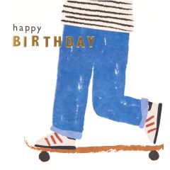 Happy Birthday, skate board - 5x5