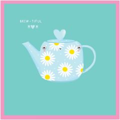 Googly, Brew tiful mum, teapot - 5.5x5.5